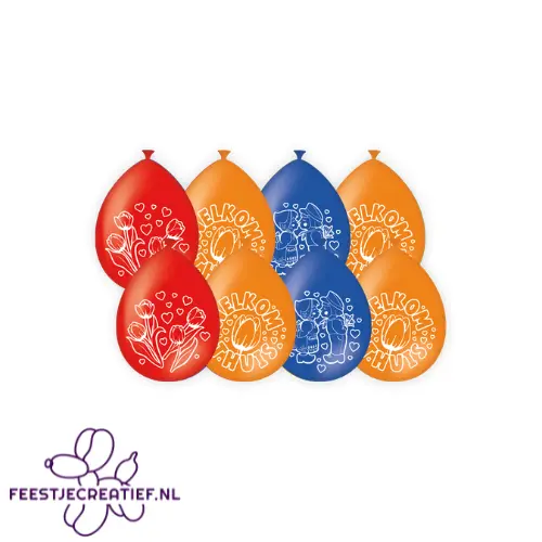 Welkom thuis – ballonnen 1 Welkom thuis – ballonnen
