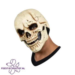 Volledig Hoofdmasker - skul bonejangles tan