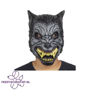 Volledig Hoofdmasker - wolf