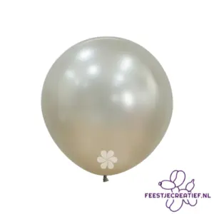 24 inch Ballon Sempertex Silk Cream Pearl - 3 stuks