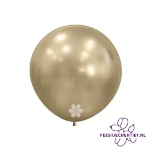 24 inch Ballon Sempertex Silk Gold Dust - 3 stuks