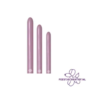 Modelleerballon Sempertex 260s pastel dusk lavender - 50 stuks