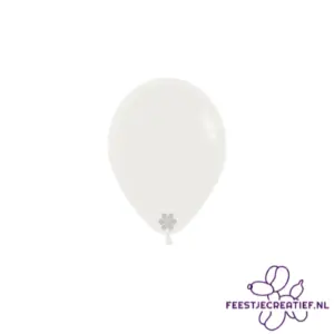 5 inch ballon Sempertex fashion Almond White- 50 stuks