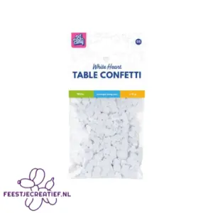 Confetti papier hart wit